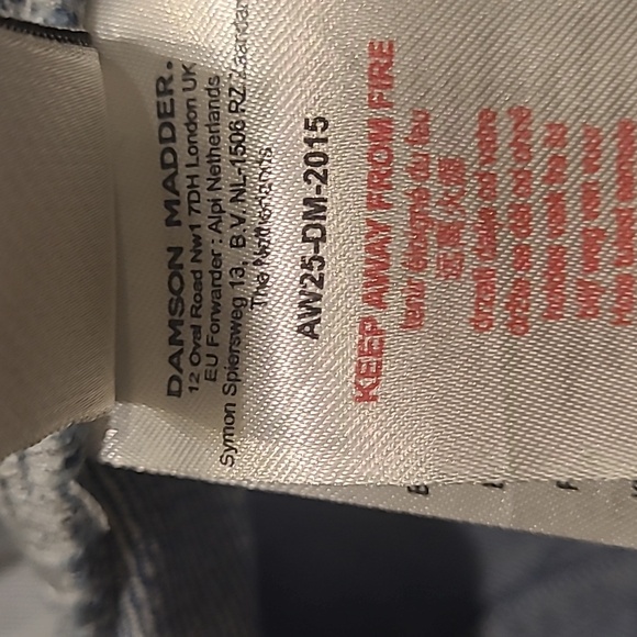 NWT DAMSON MADDER x ANTHROPOLOGIE SYLVIE BAYOU JEANS - Picture 10 of 14